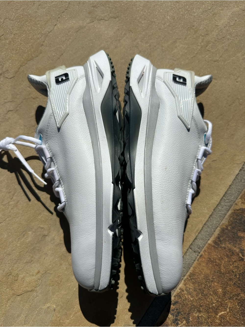 FootJoy FJ Pro SLX Spikeless Men's Golf Shoes White 56912 Size 8.5 Wide - Picture 5 of 9